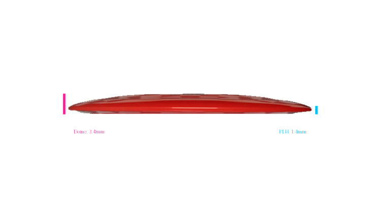 Discmania Premier Q-Line DD3 Distance Driver Profile View