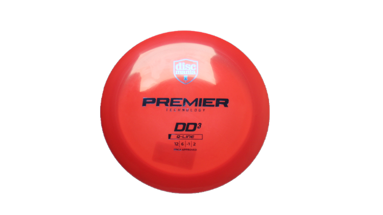 Discmania Premier Q-Line DD3 Distance Driver Front View