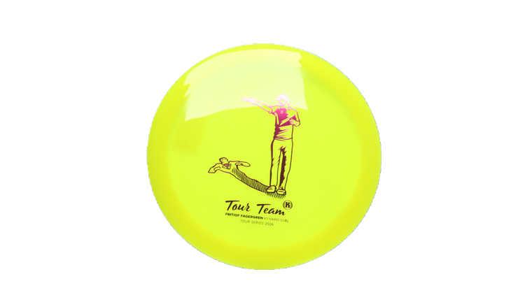Kastaplast 2026 Fritiof Fagergren Tour Series K1 Hard Stal Fairway Driver Front View