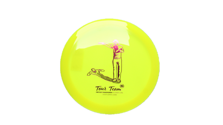 Kastaplast 2026 Fritiof Fagergren Tour Series K1 Hard Stal Fairway Driver Front View