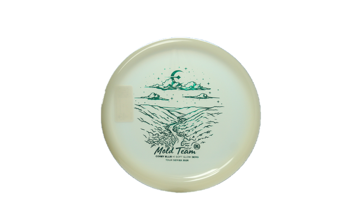 Kastaplast 2026 Corey Ellis Tour Series K1 Soft Glow Berg Putter Front View