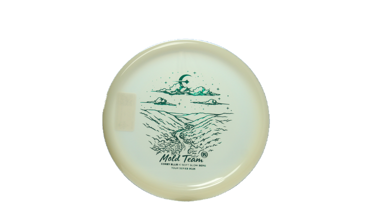 Kastaplast 2026 Corey Ellis Tour Series K1 Soft Glow Berg Putter Front View