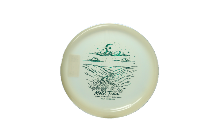 Kastaplast 2026 Corey Ellis Tour Series K1 Soft Glow Berg Putter Front View