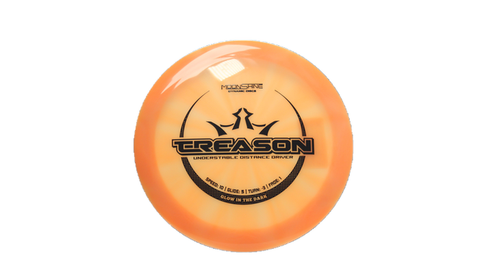 Dynamic Discs Lucid Burst Moonshine Treason Distance Driver Front View