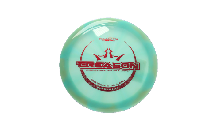Dynamic Discs Lucid Burst Moonshine Treason Distance Driver Front View