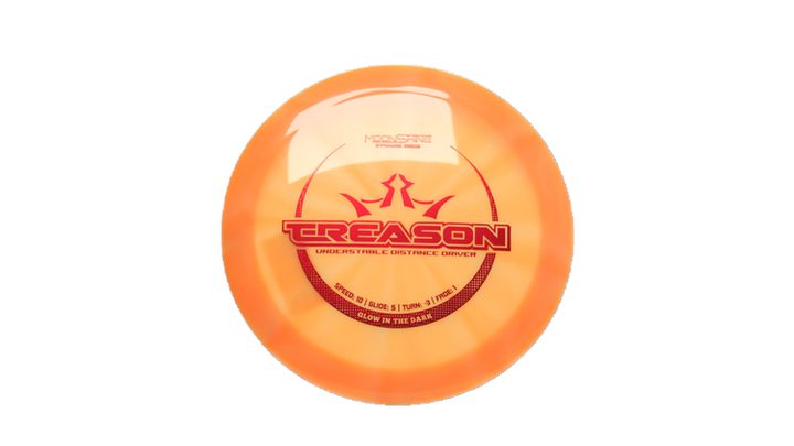 Dynamic Discs Lucid Burst Moonshine Treason Distance Driver Front View