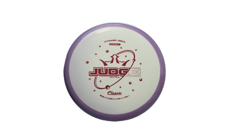 Dynamic Discs Classic Blend Orbit Judge Putter Front View