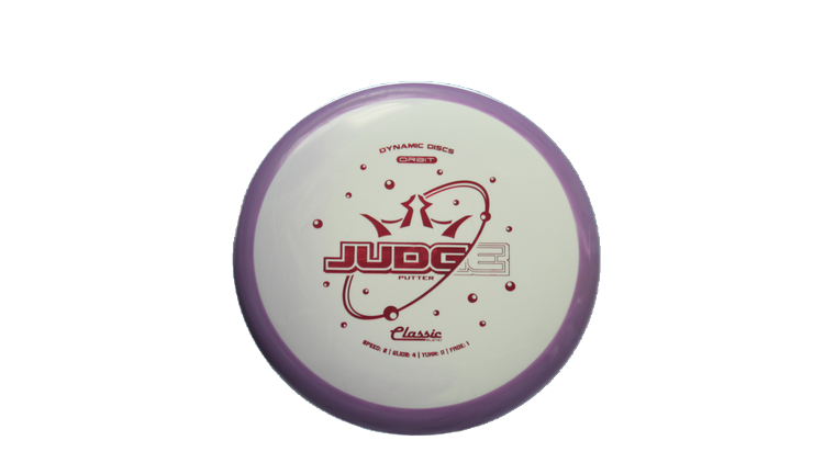 Dynamic Discs Classic Blend Orbit Judge Putter Front View