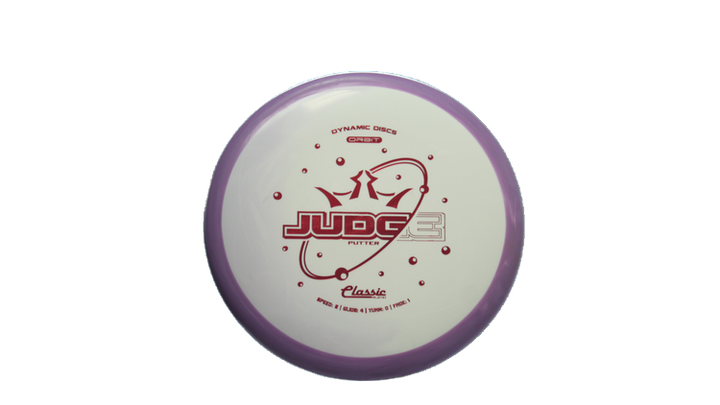Dynamic Discs Classic Blend Orbit Judge Putter Front View