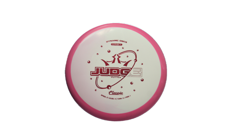 Dynamic Discs Classic Blend Orbit Judge Putter Front View
