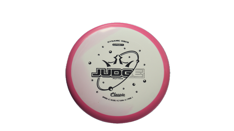 Dynamic Discs Classic Blend Orbit Judge Putter Front View