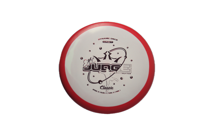 Dynamic Discs Classic Blend Orbit Emac Judge Putter Front View