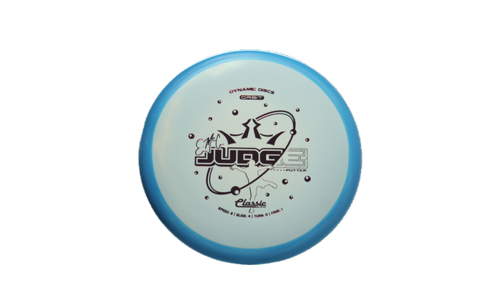 Dynamic Discs Classic Blend Orbit Emac Judge Putter Front View