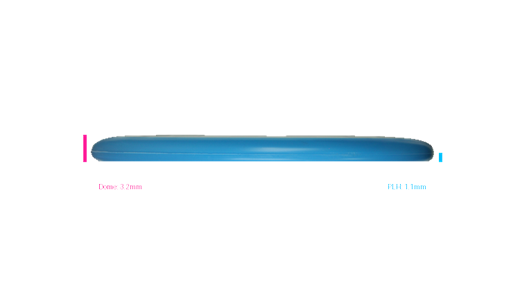 Dynamic Discs Classic Blend Orbit Emac Judge Putter Profile View