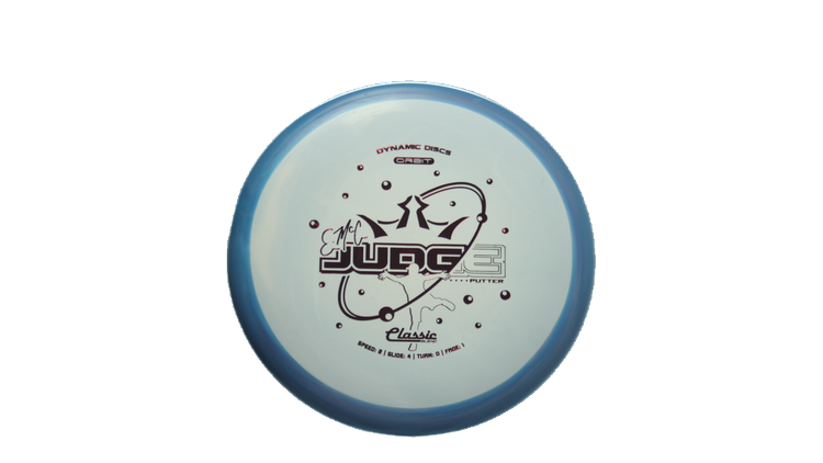 Dynamic Discs Classic Blend Orbit Emac Judge Putter Front View