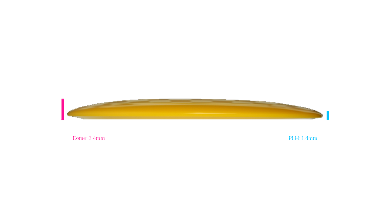 Latitude 64 Gold Saint Fairway Driver Profile View