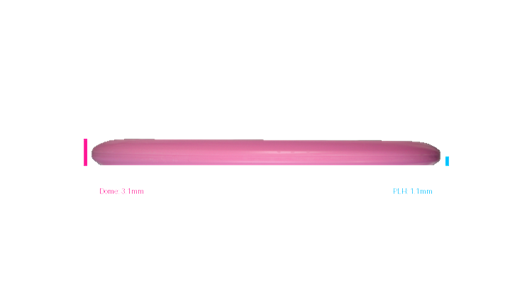 Latitude 64 Zero Medium Pure Putter Profile View