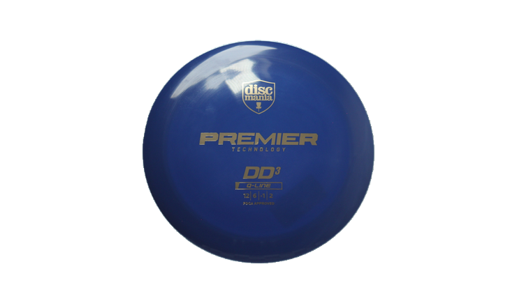Discmania Premier Q-Line DD3 Distance Driver Front View