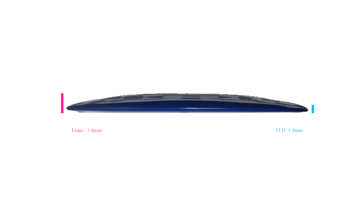 Discmania Premier Q-Line DD3 Distance Driver Profile View