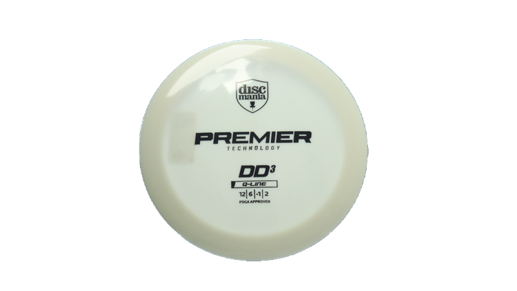 Discmania Premier Q-Line DD3 Distance Driver Front View