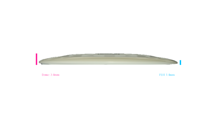 Discmania Premier Q-Line DD3 Distance Driver Profile View