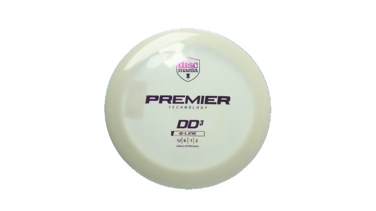 Discmania Premier Q-Line DD3 Distance Driver Front View