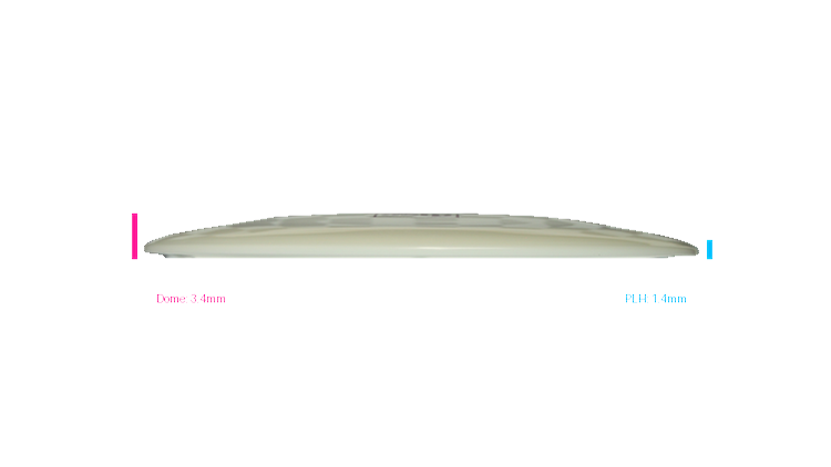 Discmania Premier Q-Line DD3 Distance Driver Profile View