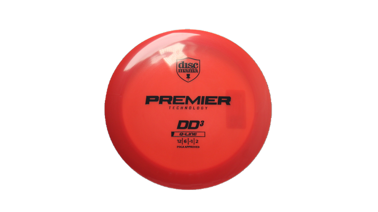 Discmania Premier Q-Line DD3 Distance Driver Front View
