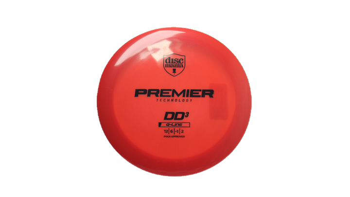 Discmania Premier Q-Line DD3 Distance Driver Front View