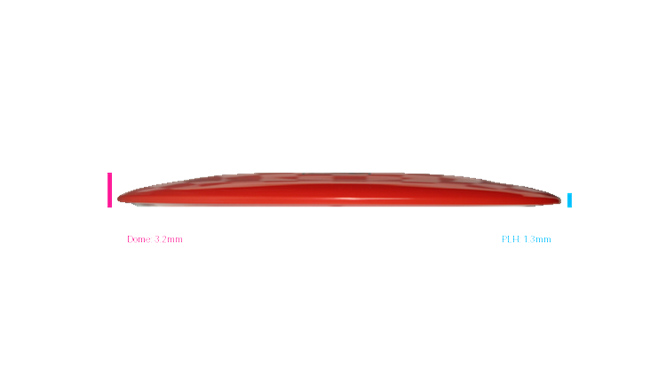 Discmania Premier Q-Line DD3 Distance Driver Profile View