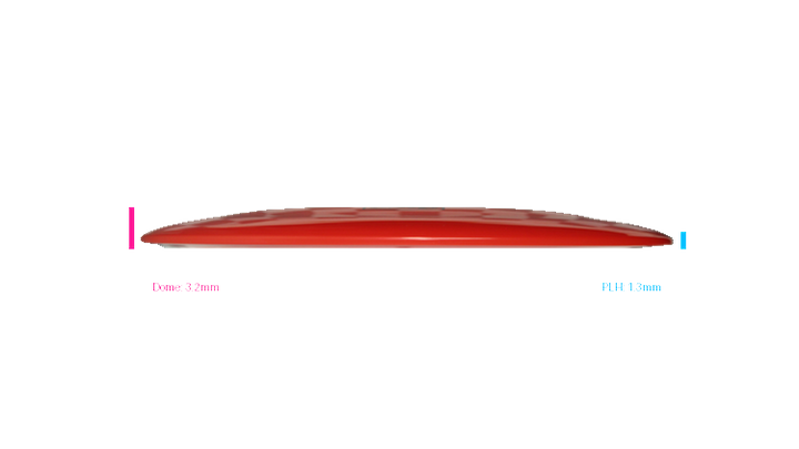 Discmania Premier Q-Line DD3 Distance Driver Profile View