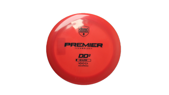 Discmania Premier Q-Line DD3 Distance Driver Front View