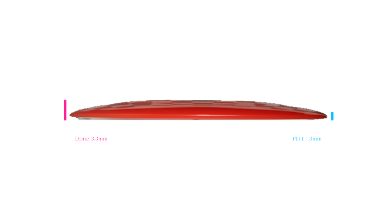 Discmania Premier Q-Line DD3 Distance Driver Profile View