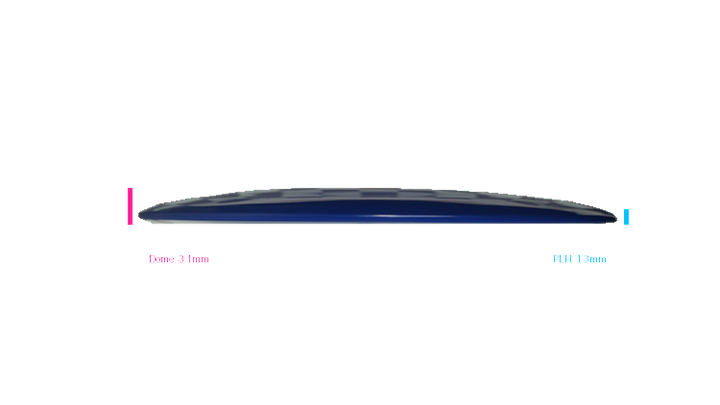 Discmania Premier Q-Line DD3 Distance Driver Profile View