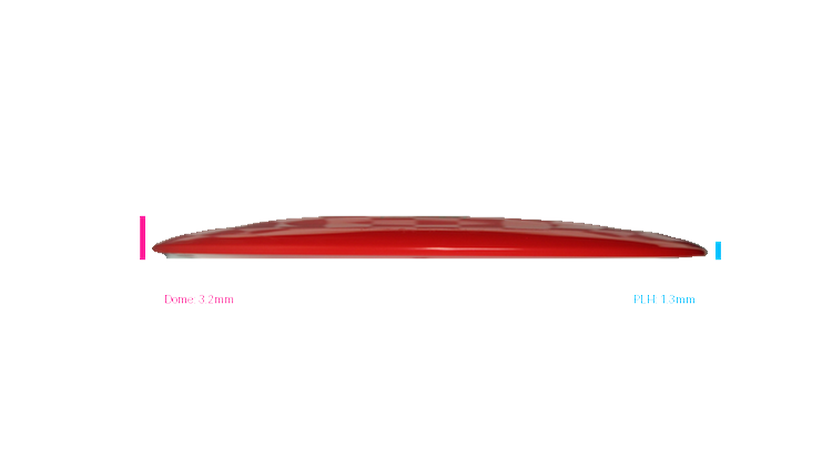 Discmania Premier Q-Line DD3 Distance Driver Profile View