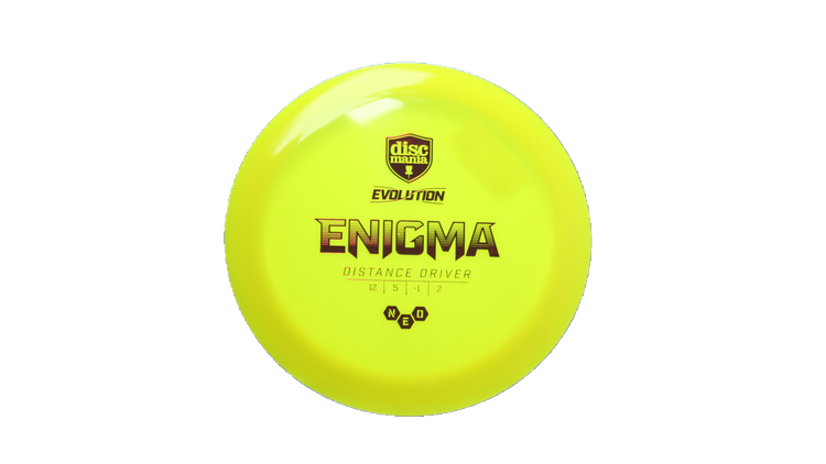 Discmania Neo Enigma Distance Driver Front View