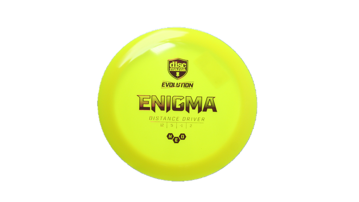Discmania Neo Enigma Distance Driver Front View