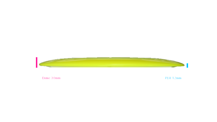 Discmania Neo Enigma Distance Driver Profile View