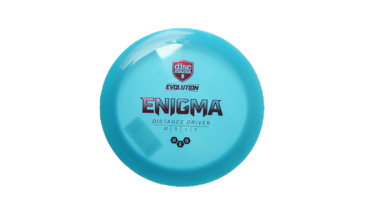 Discmania Neo Enigma Distance Driver Front View