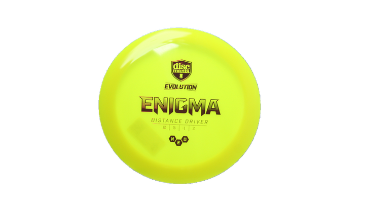 Discmania Neo Enigma Distance Driver Front View