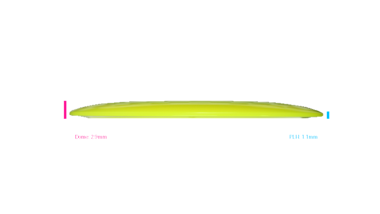 Discmania Neo Enigma Distance Driver Profile View