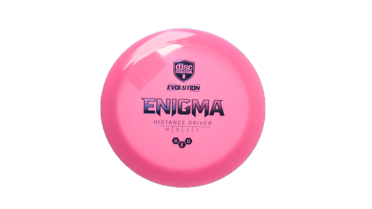 Discmania Neo Enigma Distance Driver Front View