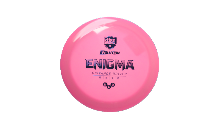 Discmania Neo Enigma Distance Driver Front View