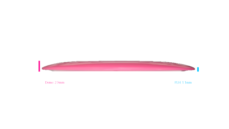 Discmania Neo Enigma Distance Driver Profile View