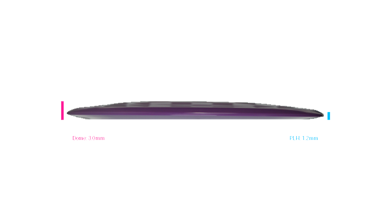 Discmania S-Line PD2 Distance Driver Profile View