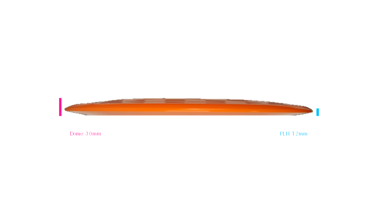 Discmania S-Line PD2 Distance Driver Profile View