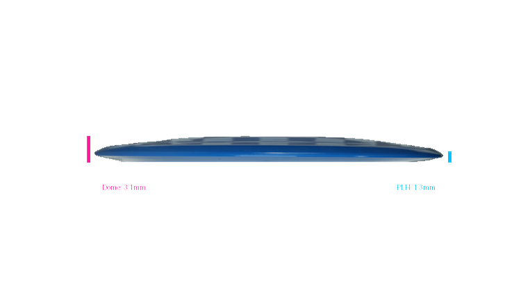 Discmania S-Line PD2 Distance Driver Profile View