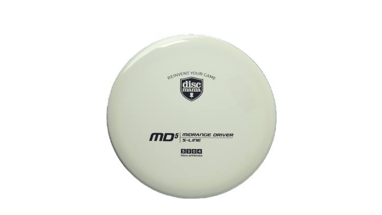 Discmania S-Line MD5 Midrange Front View