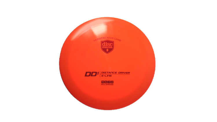 Discmania S-Line DD1 Distance Driver Front View