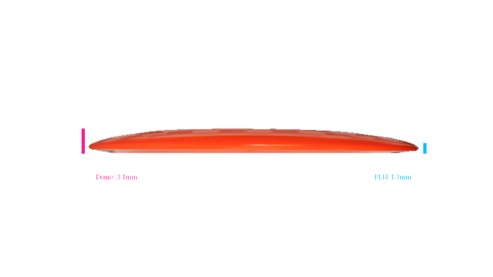 Discmania S-Line DD1 Distance Driver Profile View